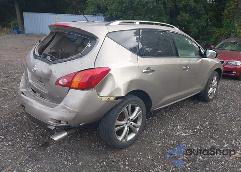 2009 Nissan Murano Le from USA, damaged, VIN JN8AZ18W69W207239